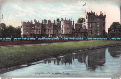 R718179 Salisbury Longford Castle The Wrench Series No 13162 1907