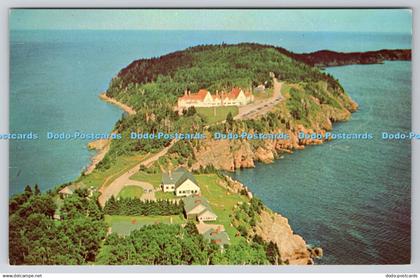 R744817 Canada Nova Scotia Cape Breton Highland Aerial View of Keltic Lodge C an