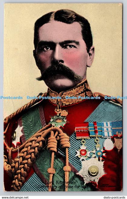 R757729 Lord Kitchener Secretary of State for Wat Valentines Series