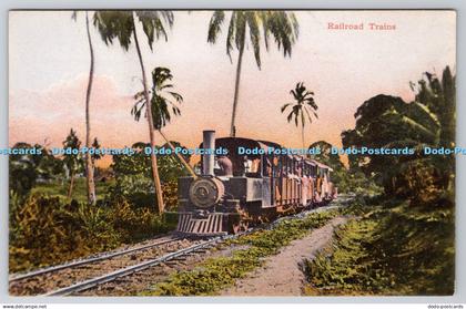 R764359 Railroad Trains P De Lord Brothers Zanzibar No 47