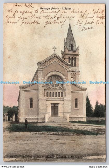 R771966 Renage Isere L Eglise Papeterie Journaux