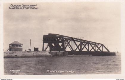 SUDAN - Port Sudan - Bridge - Photo Postcard