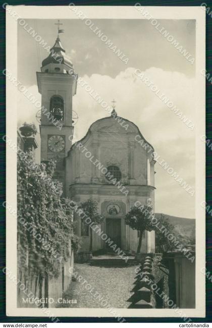 Svizzera Muggio Foto postcard cartolina MT0714