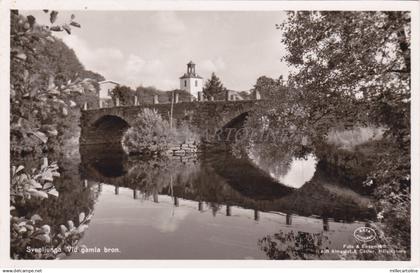 SWEDEN - Svenljunga, Vid gamia bron, Postcard 1962