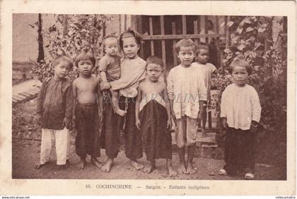 VIETNAM - Cochinchine - Saigon - Enfants Indigenes