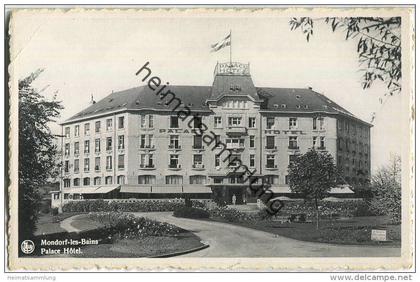 Bad Mondorf - Mondorf-les-Bains - Palace Hotel - Verlag E. A. Schaack Luxembourg