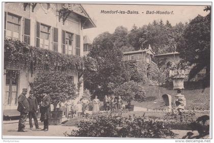 Luxembourg : MONDORF  les    BAINS  , bad  mondorf     ( timbre - cachet)