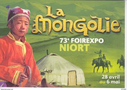 MONGOLIE - THEME DE LA FOIRE EXPO A NIORT