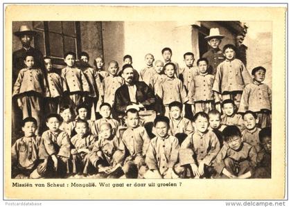 Missiën van Scheut - Mongolië
Wat gaat er daar uit groeien? - & school