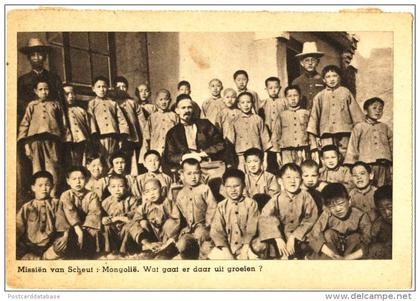 Missiën van Scheut - Mongolië - Wat gaat er daar uit groeien? - & school