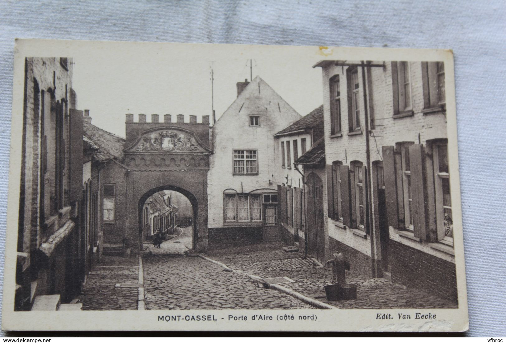 Mont Cassel, porte d'Aire, côté Nord, Nord 59