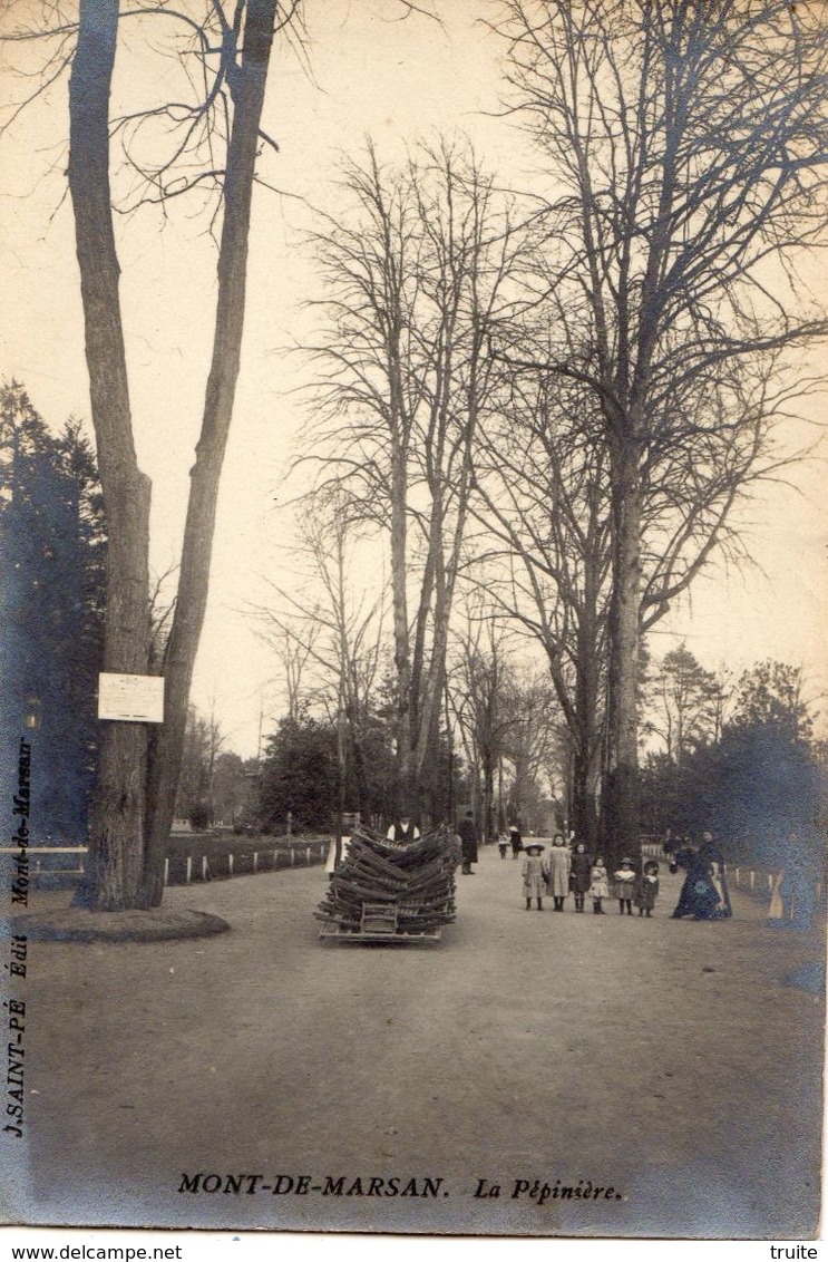 MONT-DE-MARSAN LA PEPINIERE   CARTE PHOTO