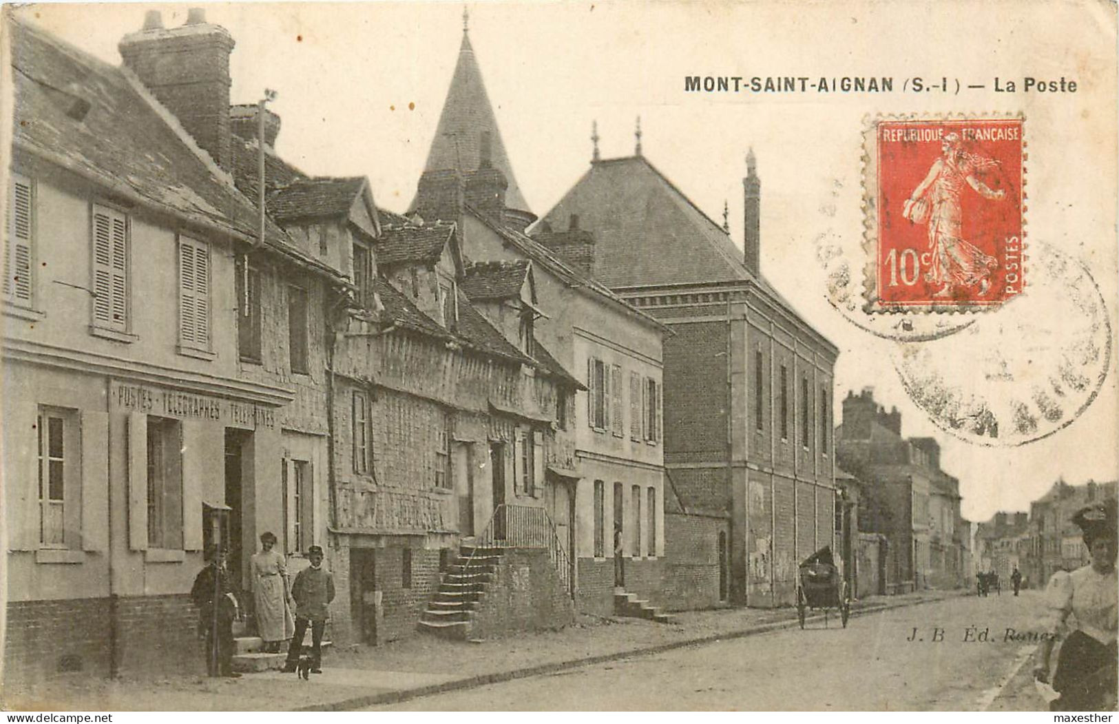 MONT SAINT AIGNAN la Poste