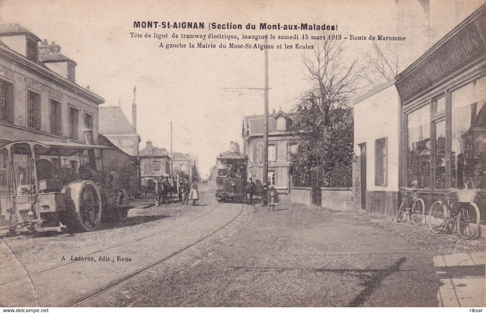 MONT SAINT AIGNAN(TRAMWAY)