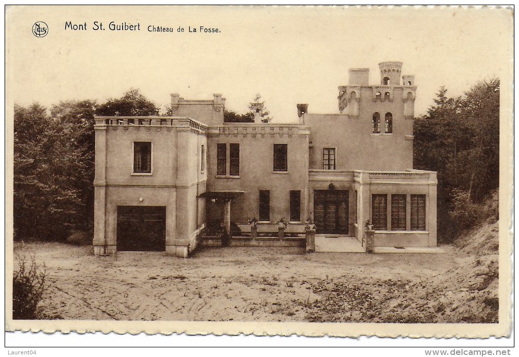 MONT-SAINT-GUIBERT.  CHATEAU DE LA FOSSE.