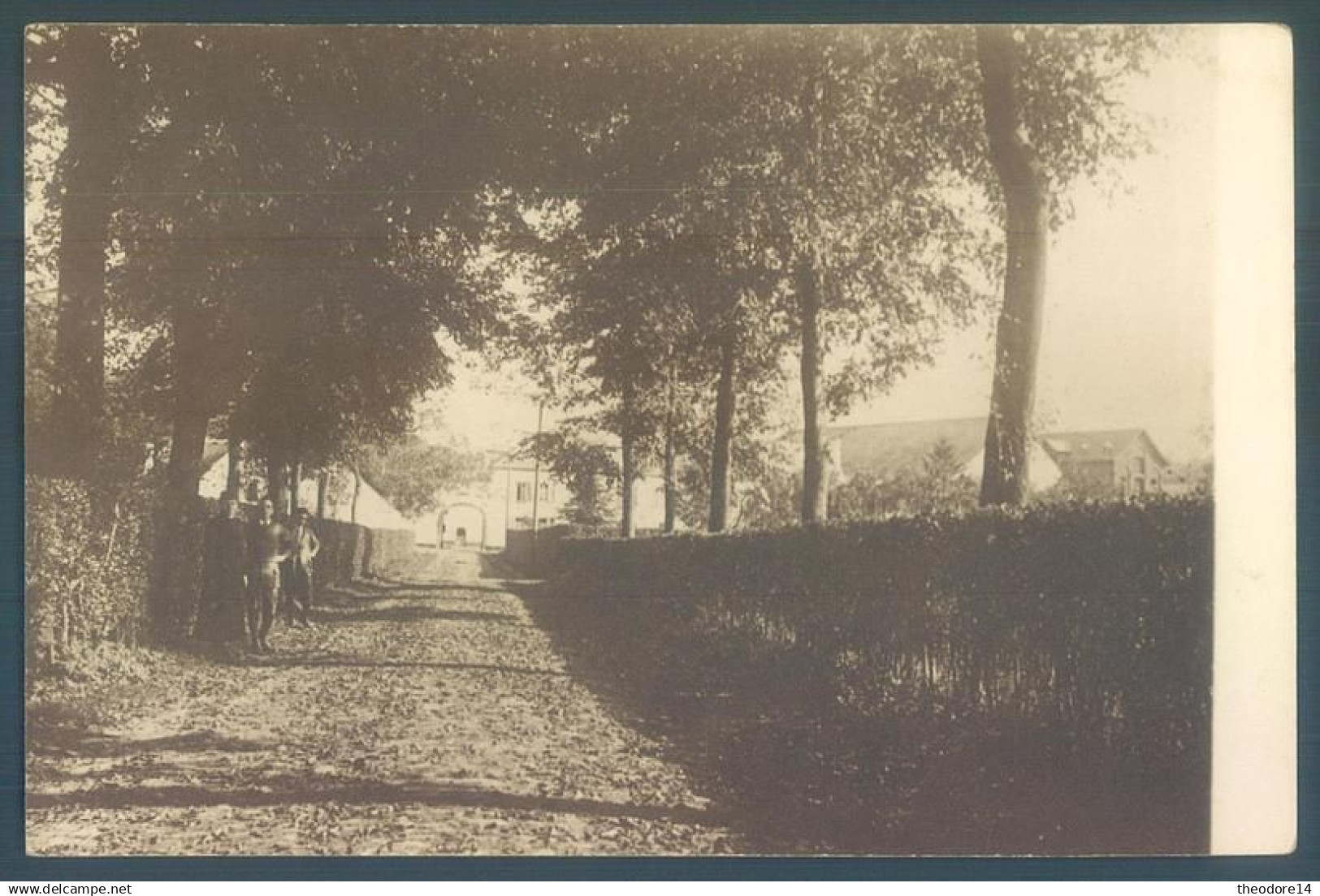 MONT SAINT GUIBERT chemin de Profondval Château Ferme carte photo