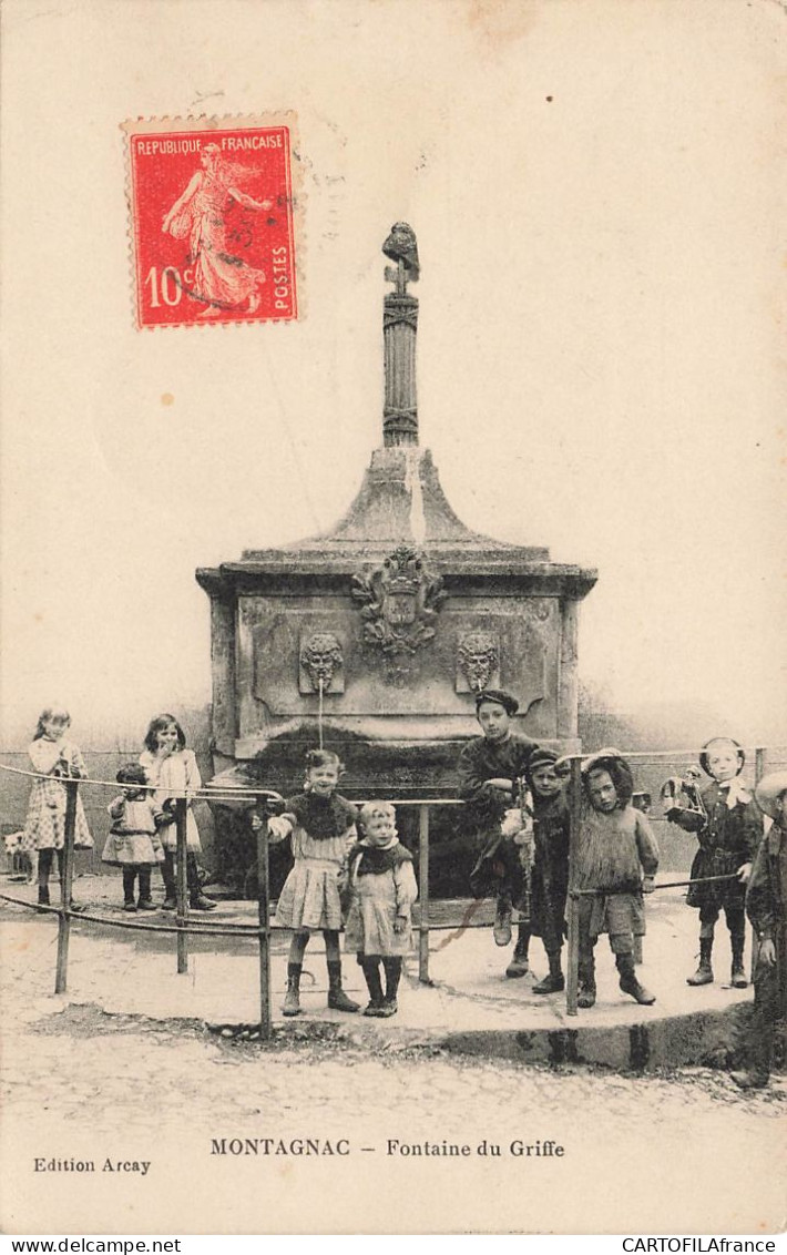 MONTAGNAC Fontaine du Griffe