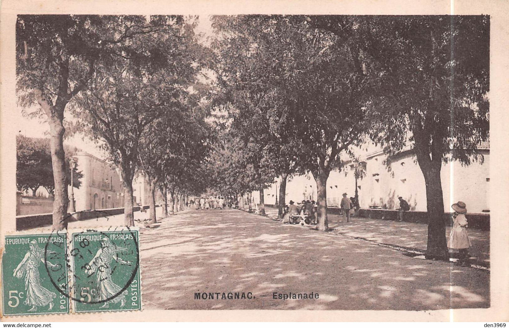 MONTAGNAC (Hérault) - Esplanade