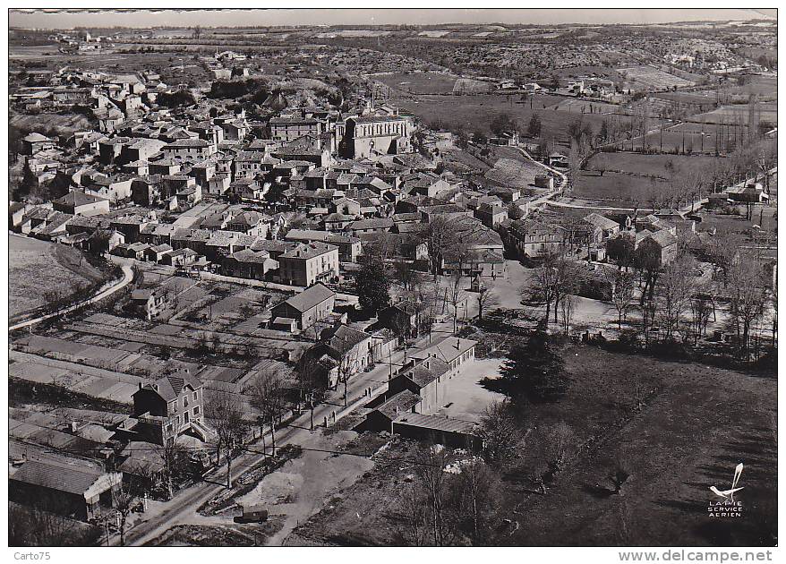 Montaigu de Quercy 82 -  Panorama - Oblitération