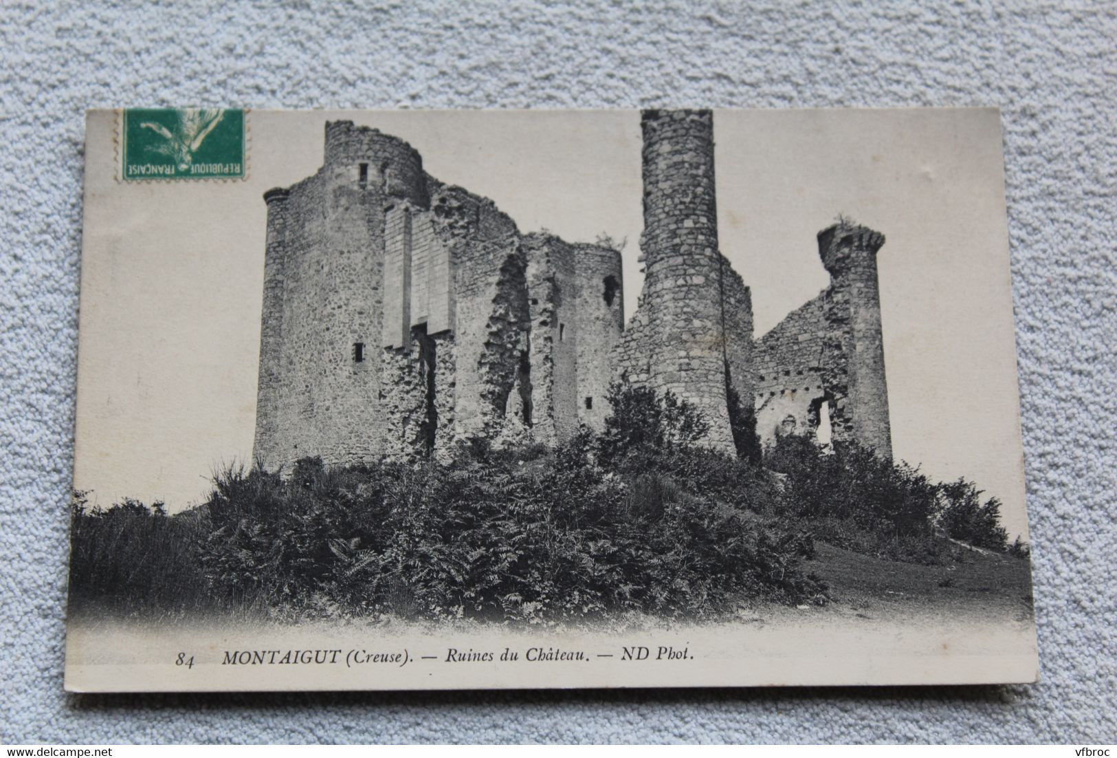 Montaigut, ruines du château, Creuse 23