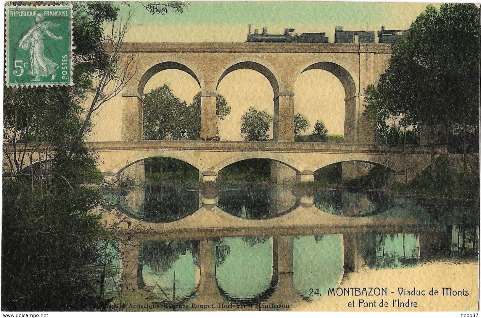 Montbazon - Viaduc de Monts et Pont de l'Indre