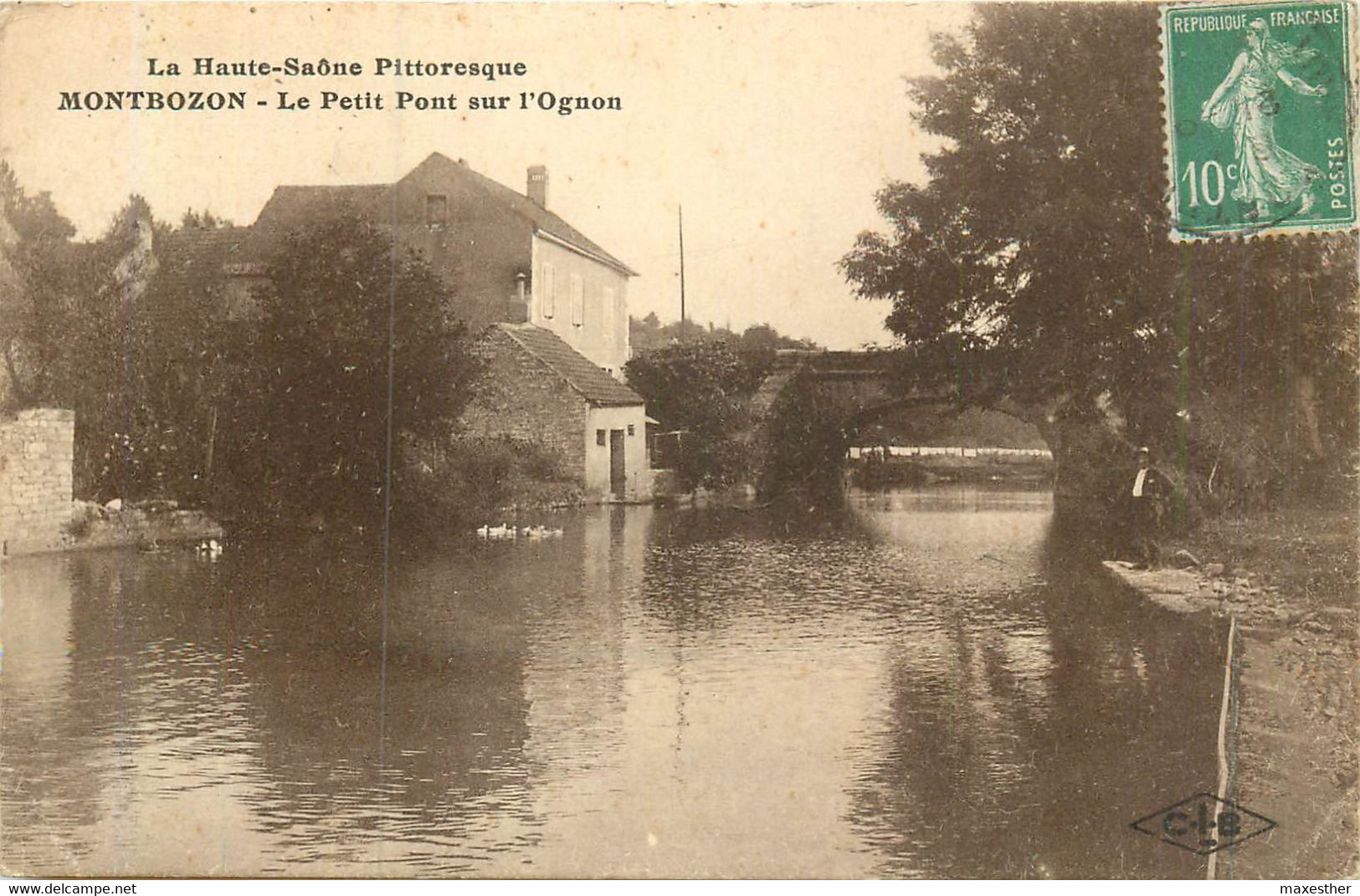 MONTBOZON le petit pont sur l'Ognon