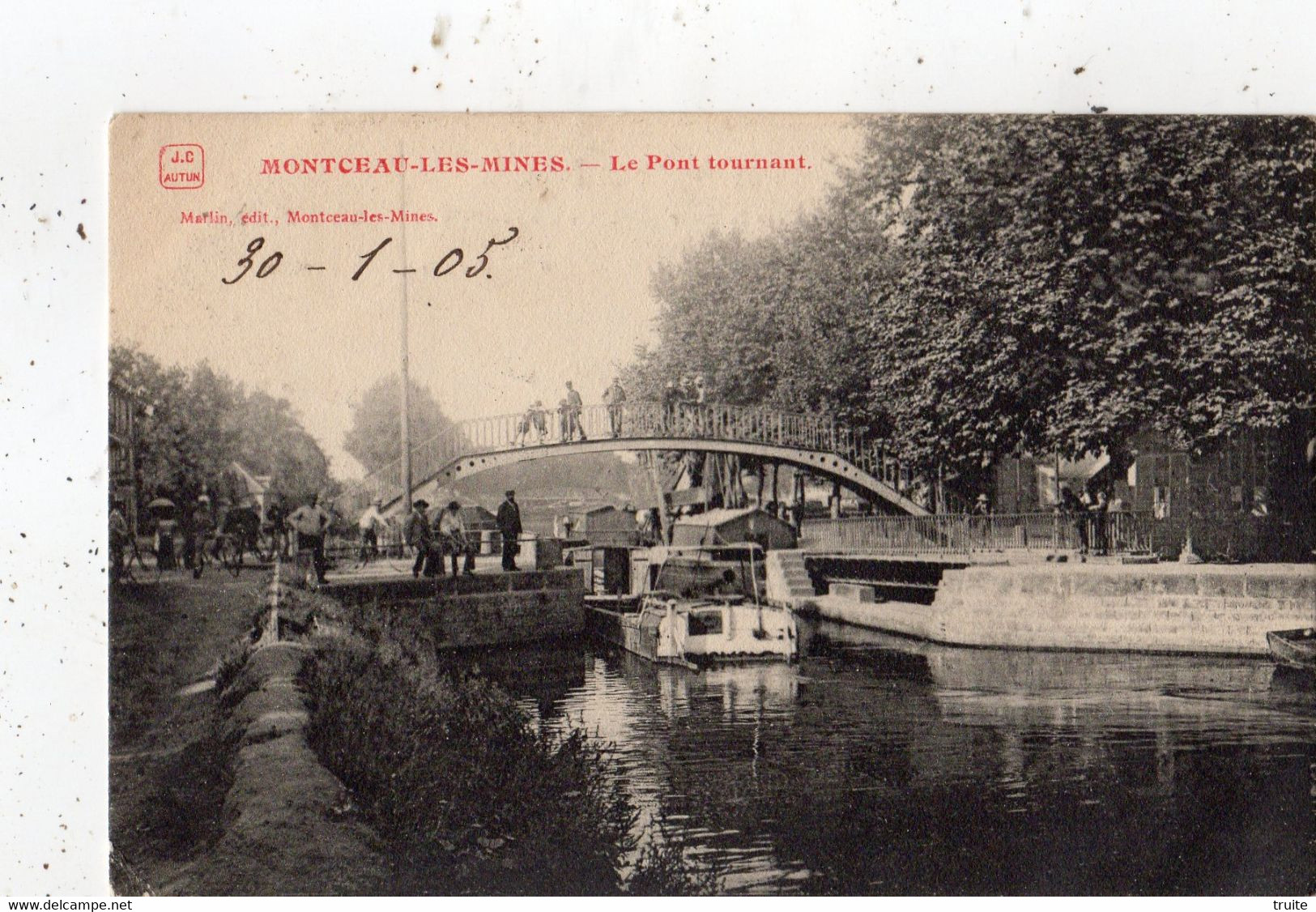 MONTCEAU-LES-MINES LE PONT TOURNANT