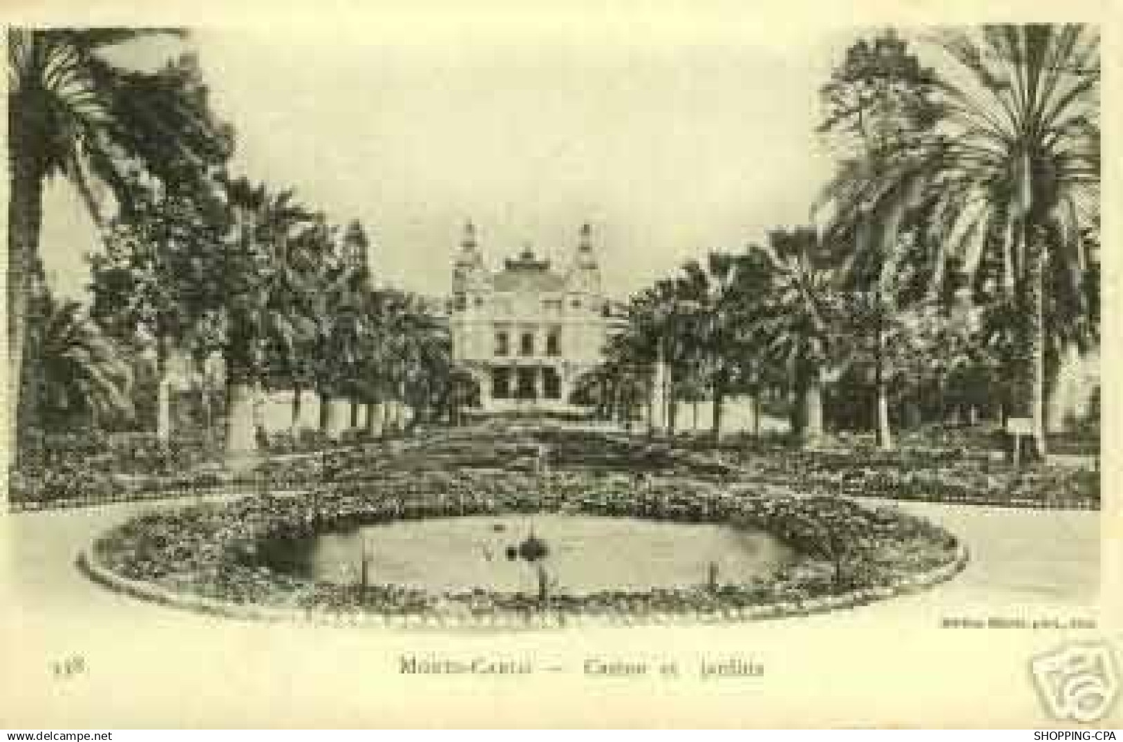 MONTE-CARLO - CASINO ET JARDINS