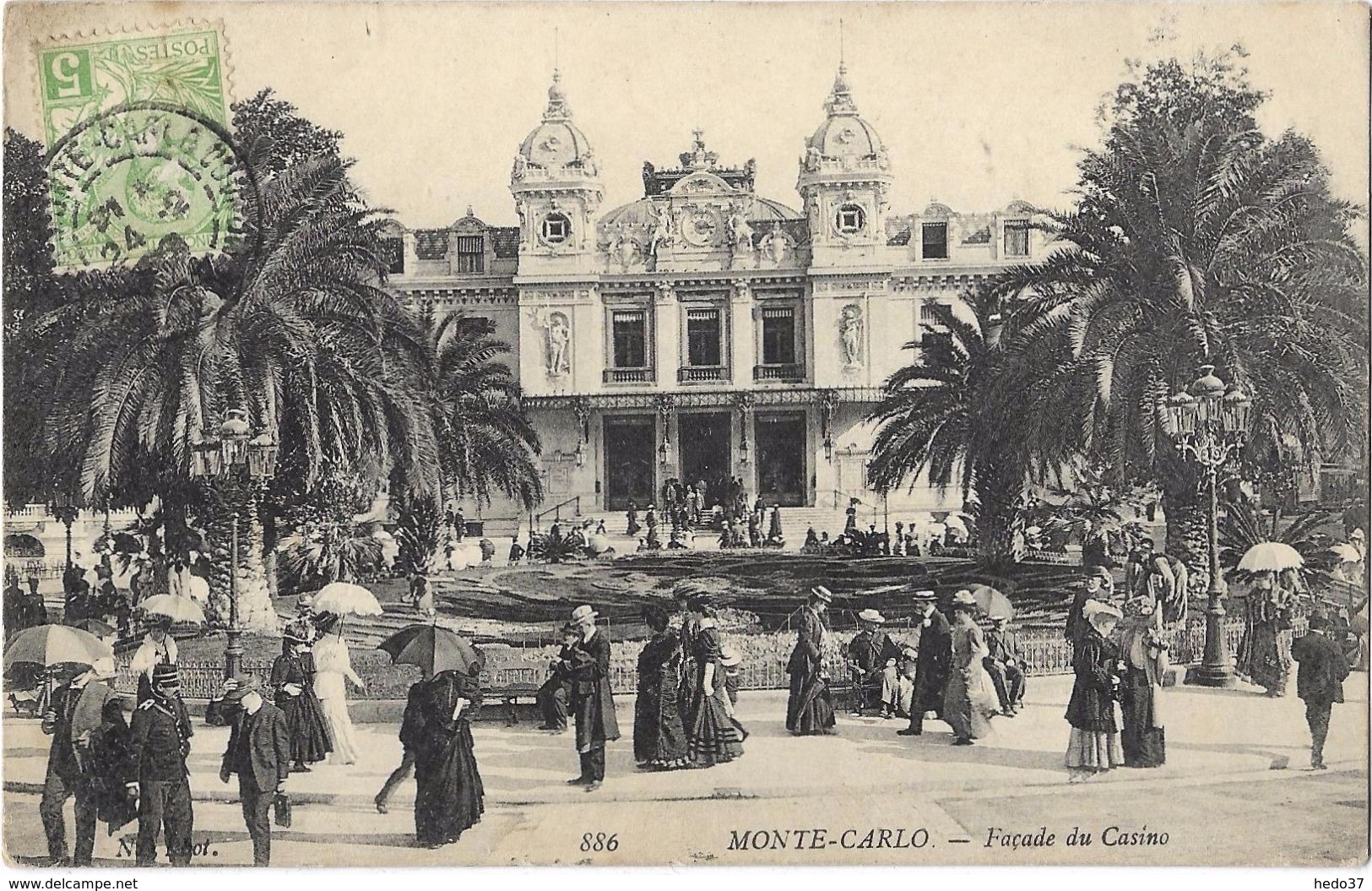 Monte-Carlo - Façade du Casino