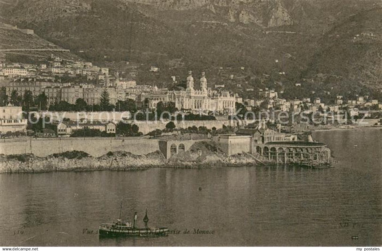 Monte-Carlo Monaco Vue de Monaco