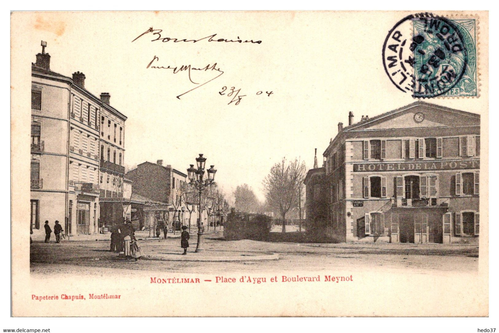 Montélimar - Place d'Aygu et boulevard Meynot