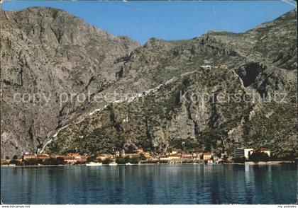 72254828 Kotor Montenegro Panorama Kuestendorf Gebirge Montenegro