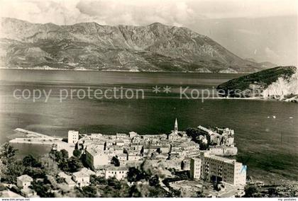 Budva Montenegro Fliegeraufnahme