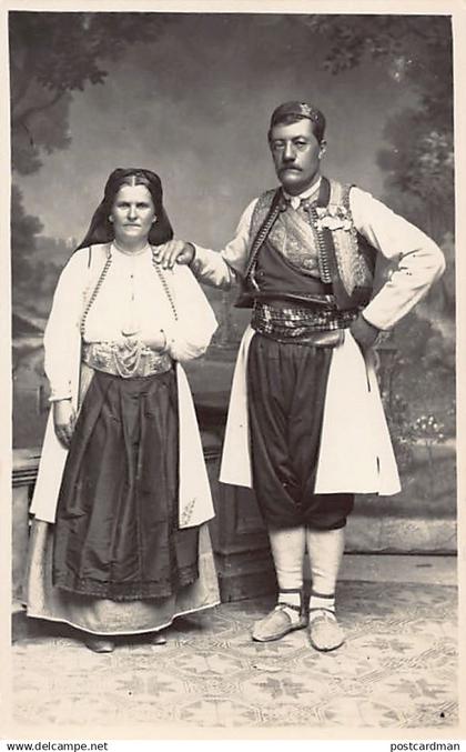 Montenegro - National costumes - REAL PHOTO