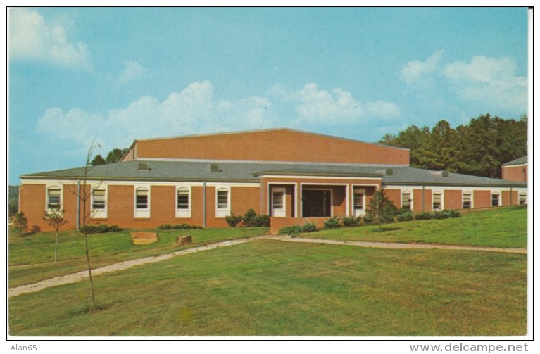 Montevallo AL Alabama, Alabama College Campus Building c1960s Vintage Postcard