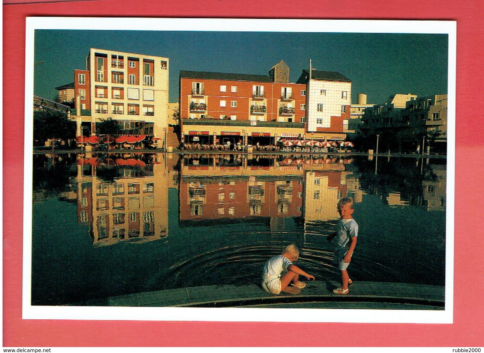 MONTIGNY LE BRETONNEUX LE GRAND BASSIN CARTE EN TRES BON ETAT