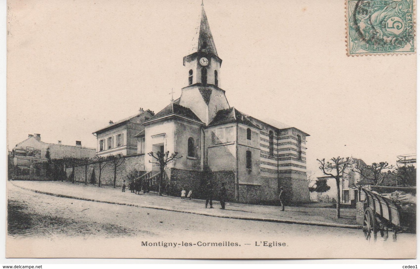 MONTIGNY LES CORMEILLES   L'EGLISE