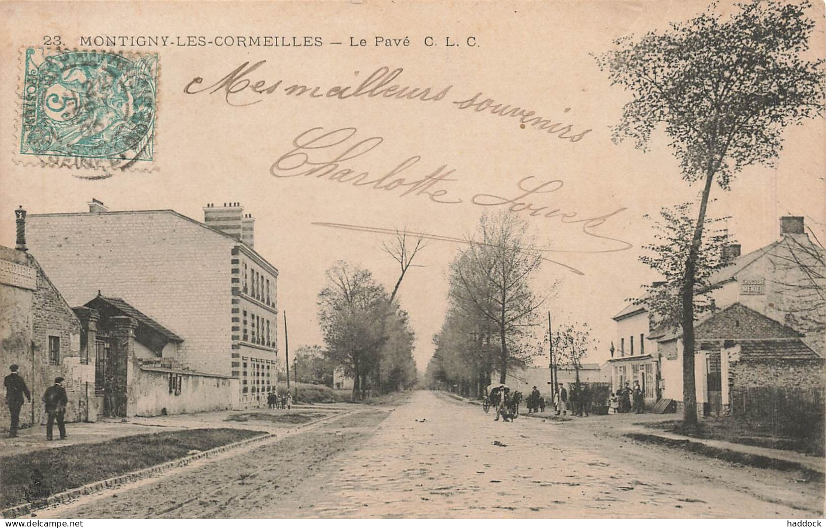 MONTIGNY LES CORMEILLES : LE PAVE