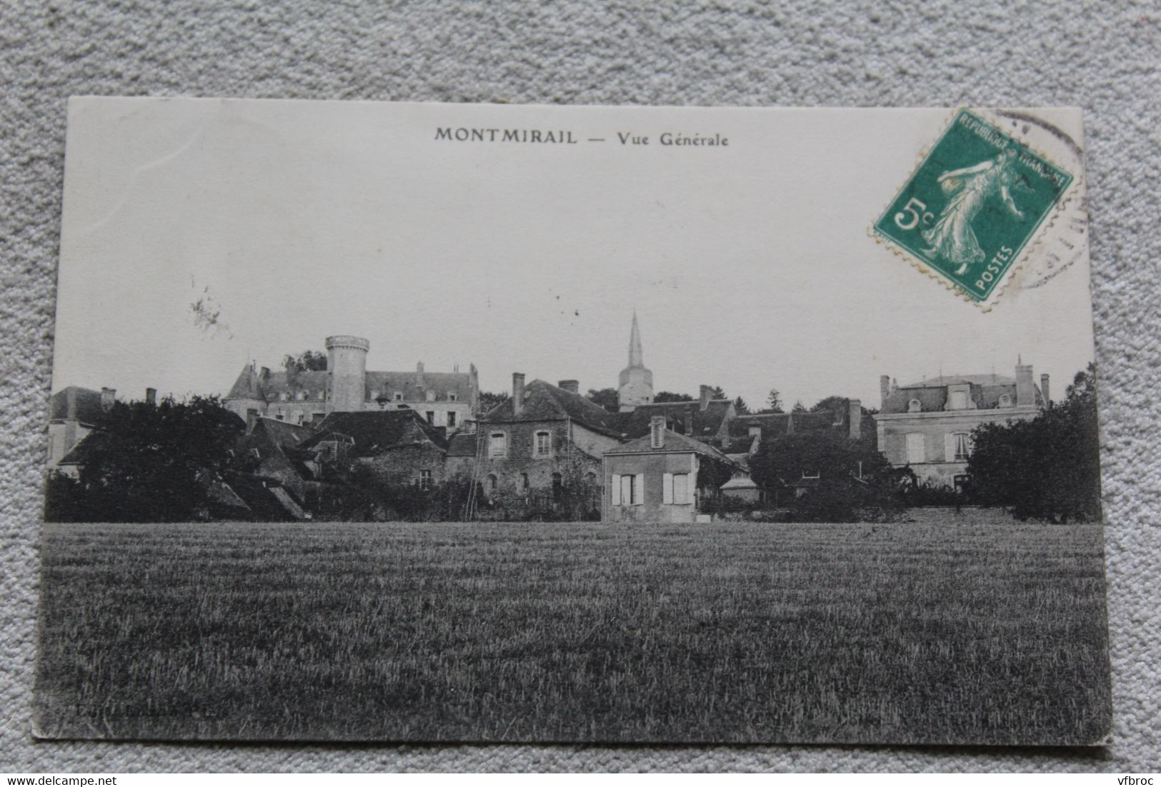 Montmirail, vue générale, Sarthe 72