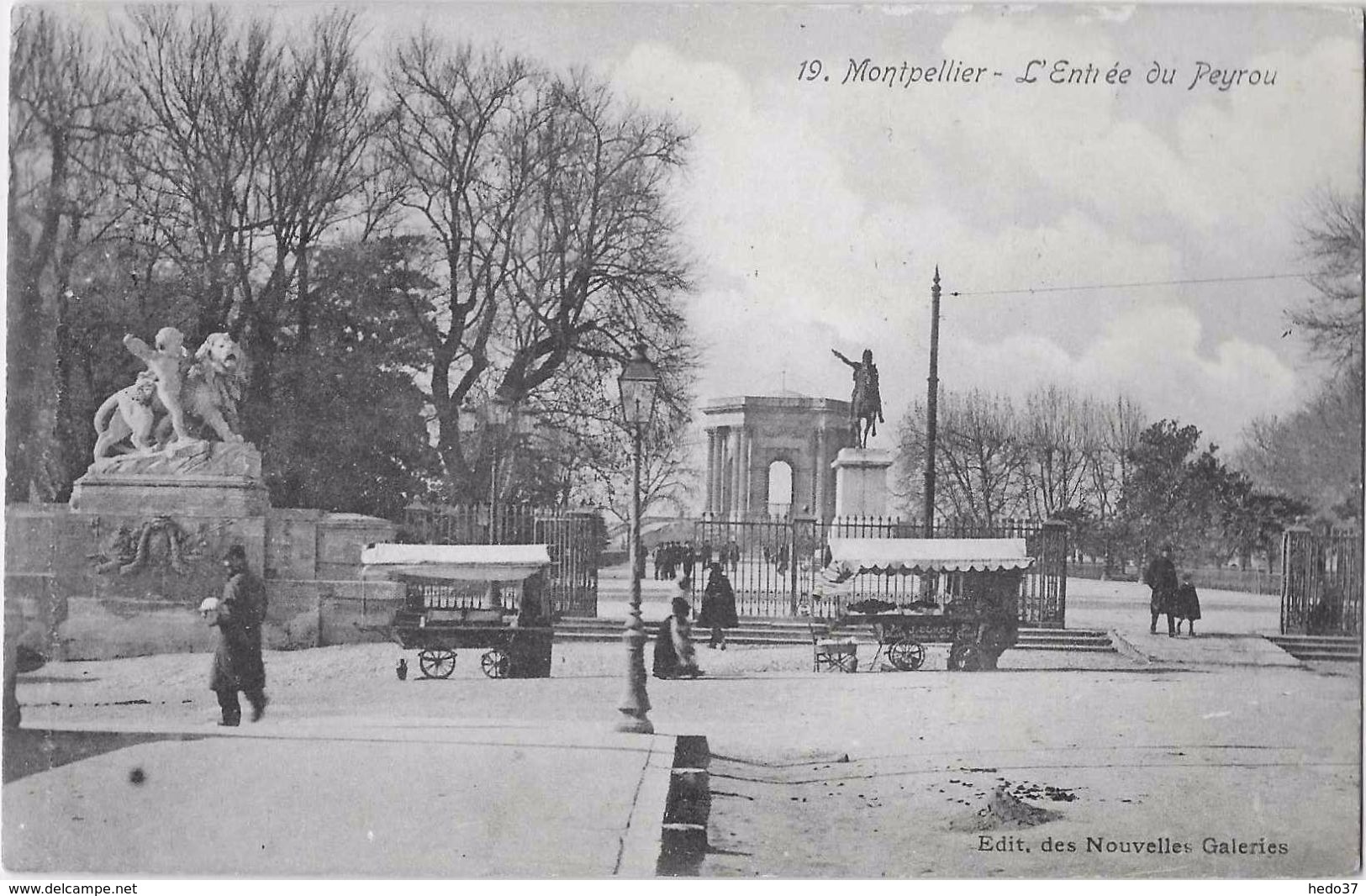 Montpellier - L'Entrée du Peyrou