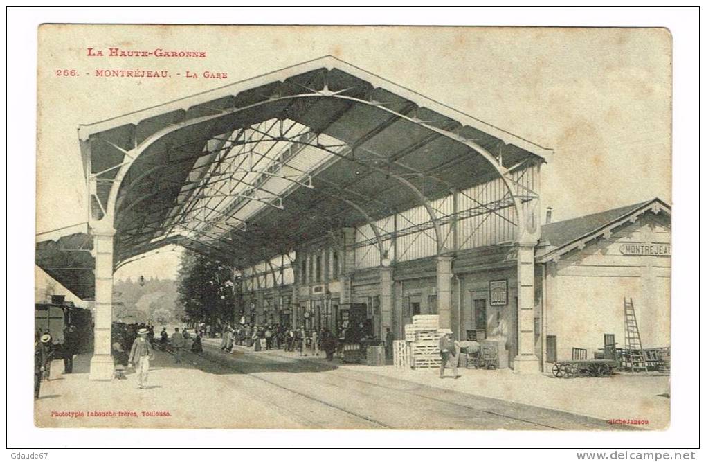 MONTREJEAU (HAUTE GARONNE) - LA GARE