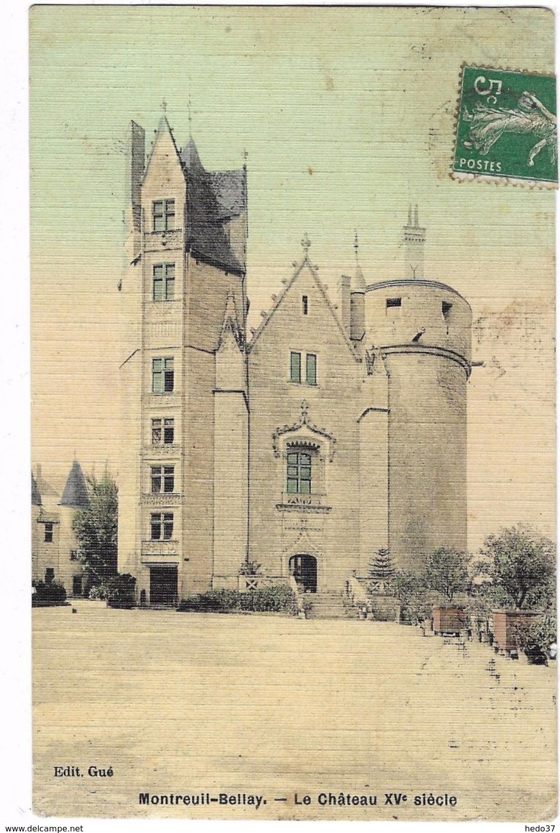 Montreuil-Bellay - Le Château XVe siècle