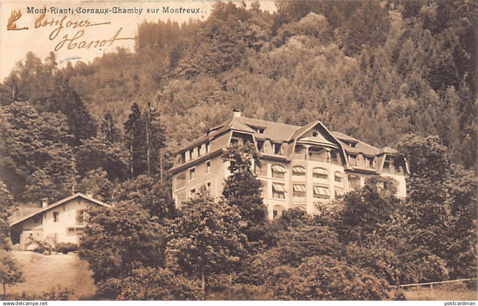 MONTREUX (VD) Mont-Riant Cornaux-Chamby - Hôtel - Ed. inconnu