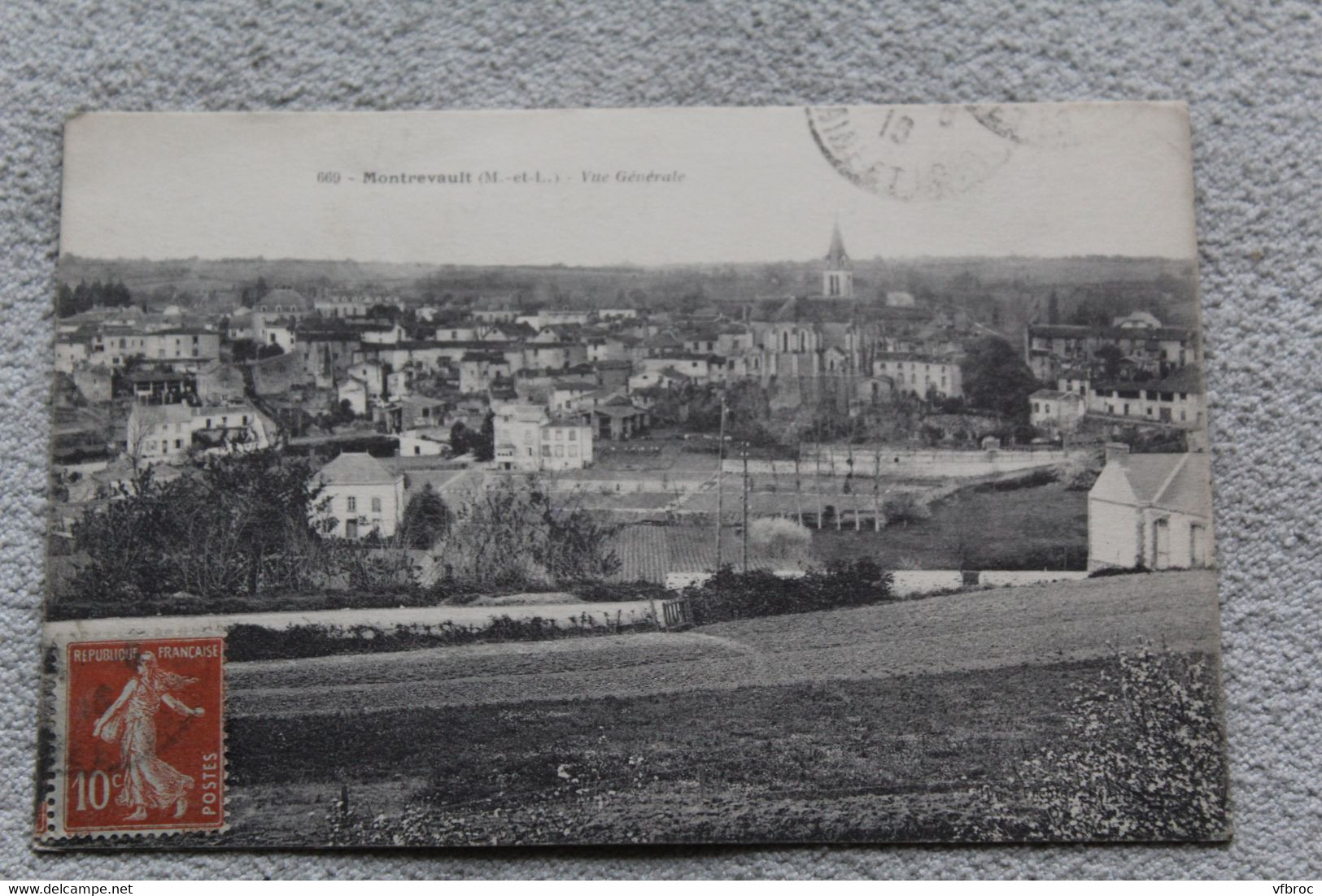 Montrevault, vue générale, Maine et Loire 49