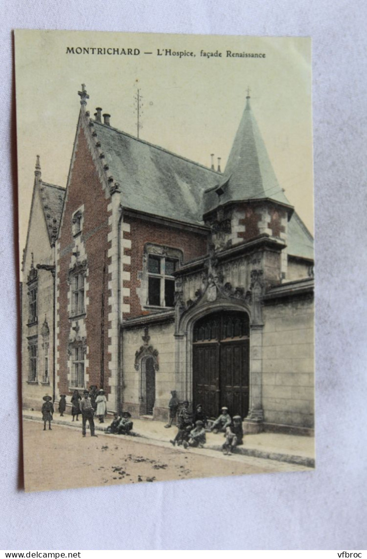 Montrichard, l'hospice façade renaissance, Loir et Cher 41