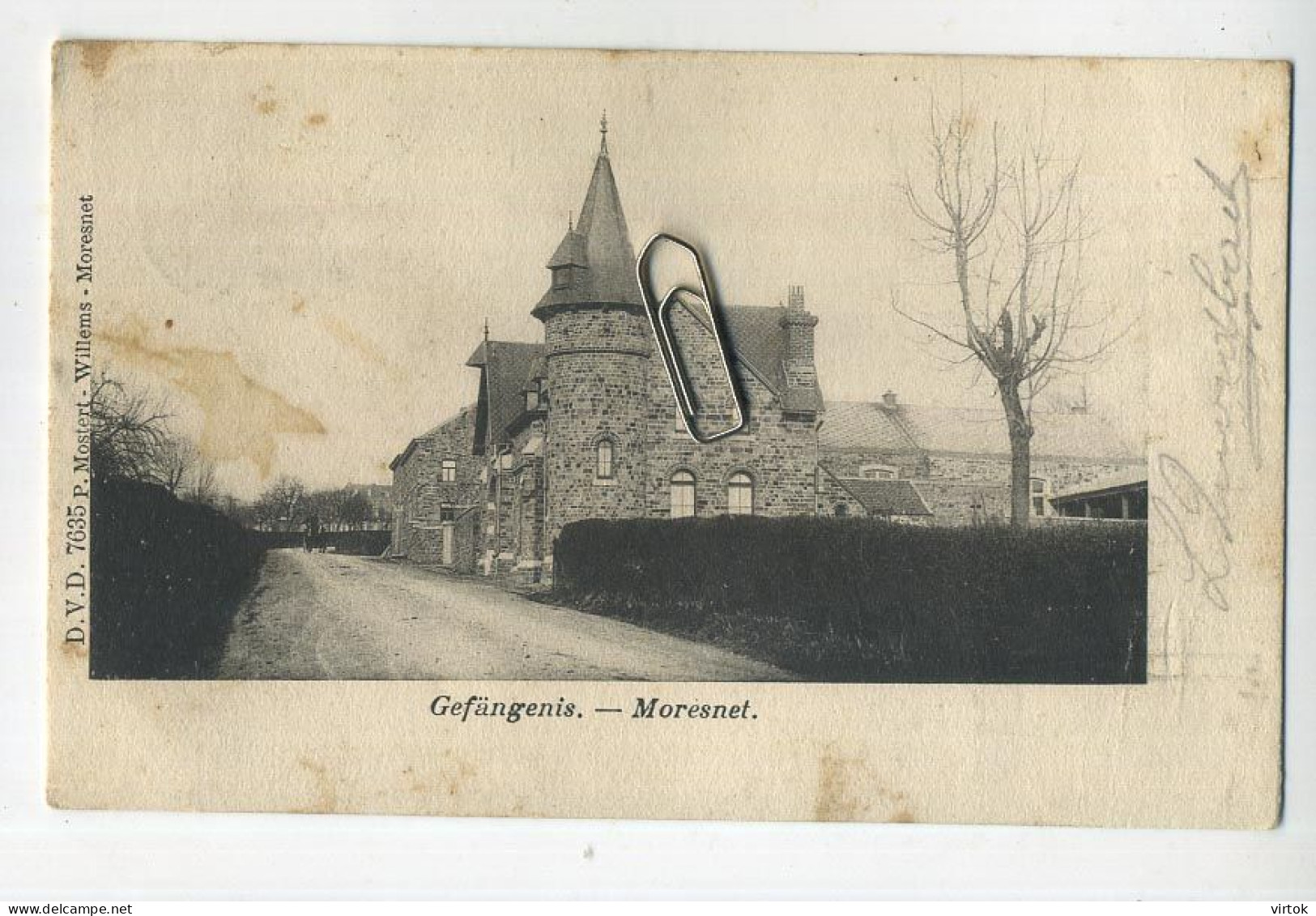 MORESNET :  Gefängenis :  D.V.D. 7635  ( 2 scan )