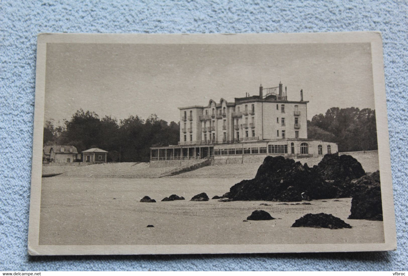 Morgat, le grand hôtel de la mer vu de la plage, Finistère 29