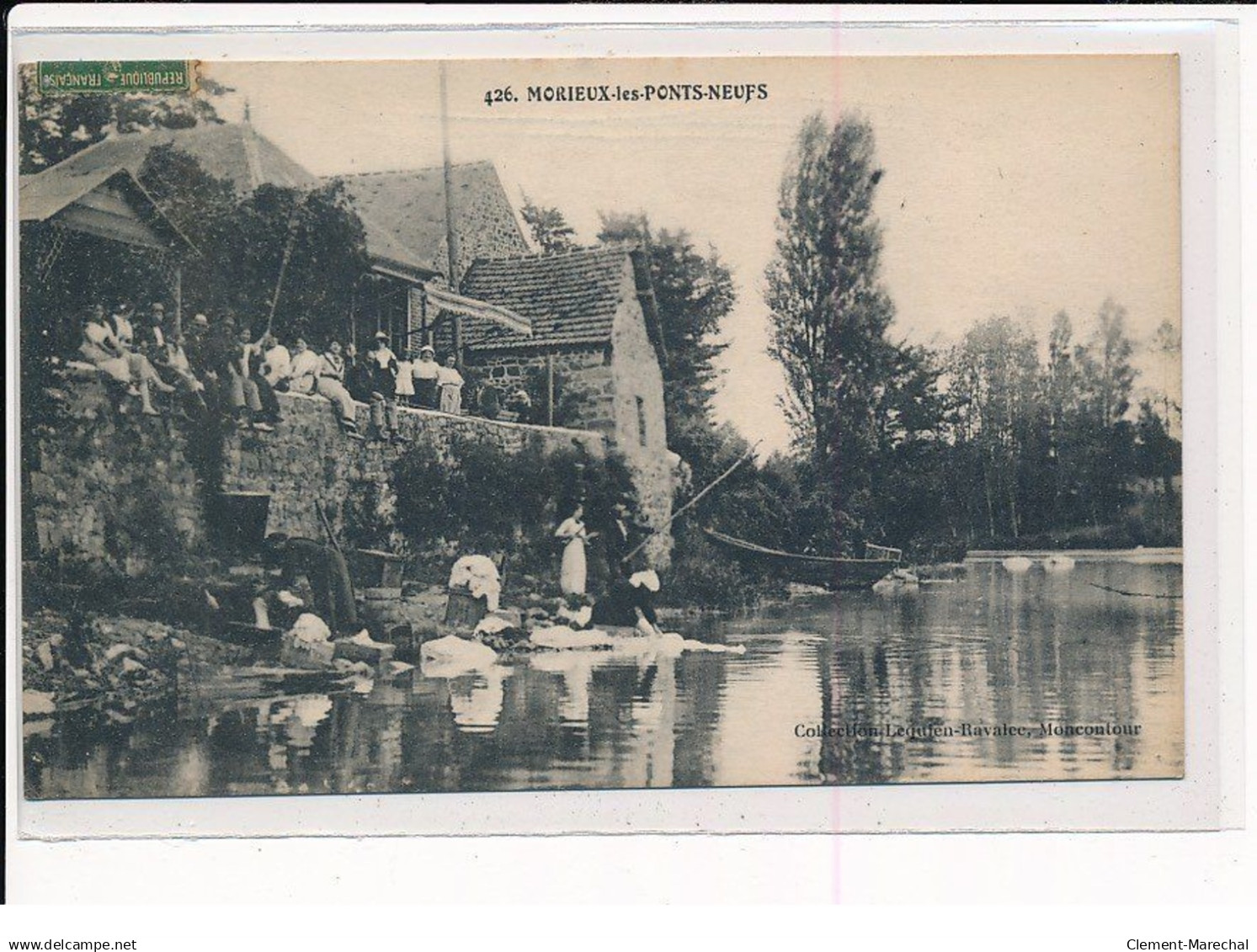 MORIEUX : Au bord de l'Eau - très bon état