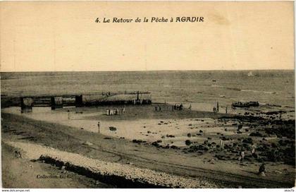 CPA AK Agadir - Le Retour de la Peche a Agadir MAROC (963196)