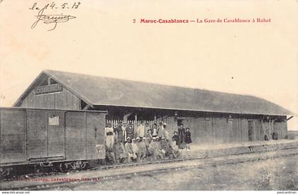 CASABLANCA - La Gare de Casablanca à Rabat